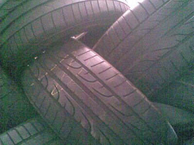 Used tyres, famous brands MICHELIN, BRIDGESTONE, CONTINENTAL, DUNLOP, GOOD YEAR. All in pairs, from 5mm.