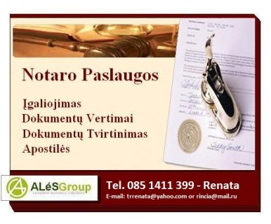 Lithuanian Power of Attorney, Parental Consents