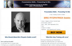 ERIC FITZPATRICK Presentation Skills