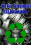 Buying or selling scrap metal