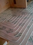 AURI underfloor heating installation in Ireland
