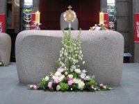 Wedding flowers and church decorations
