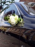 wedding flowers and car decorations