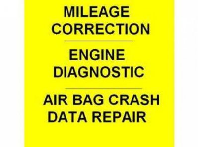 Diagnostics, AirBag repair, Mileage correction, ECU repair, electrician/mechanic
