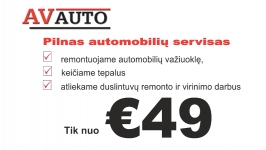 Pilnas Automobiliu Servisas nuo 49e
