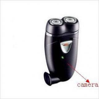 Shaver Camera larger image 720P HD Pinhole Spy Shaver Camera DVR Waterproof Spy ...
