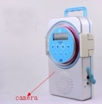 CD/Radio Boom Box Wired Covert CCD Camera