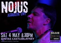 Acoustic solo performance by Lithuanian singer and songwriter NOJUS in CASTLEBLAYNEY