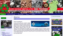 Save the Environment and Make more money, buy selling you scrap metal waste...