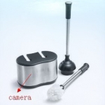 1280X960 Toilet Brush bathroom spy Camera With Motion Detection and Remote Control 16GB