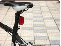 Bike Rear Led Light Red - 5 Led