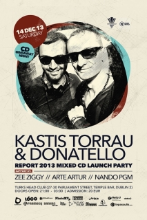 KASTIS TORRAU & DONATELLO Report 2013 CD Give Away Party in DUBLIN
