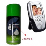 Wireless Shaving cream Hidden Camera