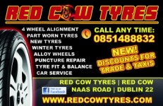Save on Part worn and new Tires in Dublin.