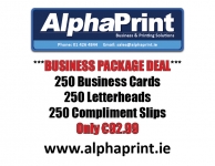 Low Cost Printing: Business Package Deal