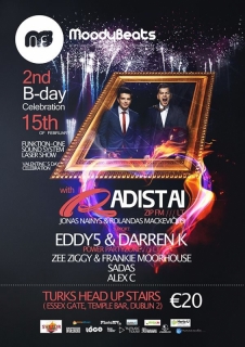 MoodyBeats 2nd B-day celebration with RADISTAI DJ