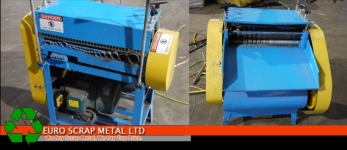 Scrap Cable Wire stripper machinery and equipment supplied in Ireland by Euro Scrap Meta