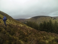 Training for Maamturks Challenge Week 7 Camaderry-Lugduff-Avonbeg-Caimin-Table Track-Conavalla-Lugduff Ridge-Camaderry
