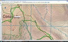 Training for Maamturks Challenge Week 7 Camaderry-Lugduff-Avonbeg-Caimin-Table Track-Conavalla-Lugduff Ridge-Camaderry