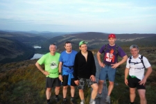 Evening trail run of the Spinc 13k