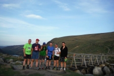 Evening trail run of the Spinc 13k