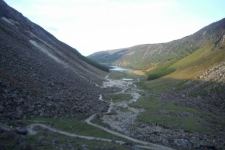 Evening trail run of the Spinc 13k