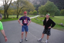 Evening trail run of the Spinc 13k
