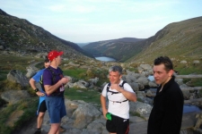 Evening trail run of the Spinc 13k