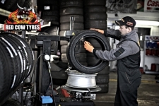 Tyre fit and balance Puncture repair