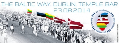 The Baltic Way 25th Anniversary Commemoration in Dublin