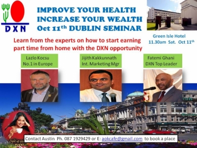 Have you ever thought of having your own Health & Wellness business? With DXN you can.