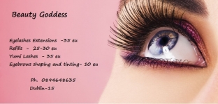 Eye lashes extensions 35 eu!