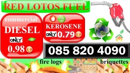 Kerosene 0.79cent per litre , Diesel only 0.98cent per litre