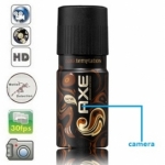 HD Axe Perfume Bottle Camera Remote Control On/Off And Motion Detection Record