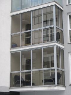 Balkonu stiklinimas, plastikiniai langai
