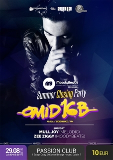 MoodyBeats Presents: Summer Closing Party with OMID 16B (UK)