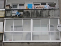 Balkonu, pavesiniu, monsardu, lodziju, terasu stiklinimas aliuminio profiliais
