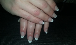 gelish, manicure, pedicure, gel nails, ear piercing, waxing, hair treatment with keratin/12 weeks blow dry