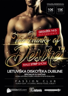 International MALE strip show in Dublin!