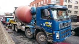 Ready Mix Concrete Volumetric Mixers Delivering Exact Amount of Concrete Concrete Dublin and County.