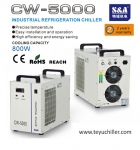 S&A recirculating and portable water chiller CW-5000