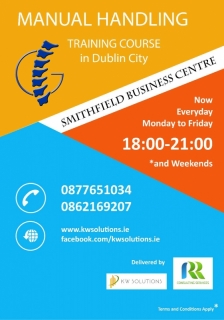 Manual Handling Training Course In Dublin Everyday!