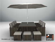 12 Seater Marbella Grande Sofa Set For Your Home And Garden