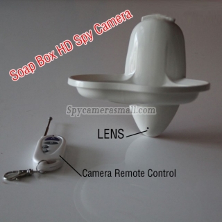 New Spy Soap Box Hidden HD Camera Remote Control 1080P Bathroom Hidden Cams 5.0 Mega Pixel DVR 32GB