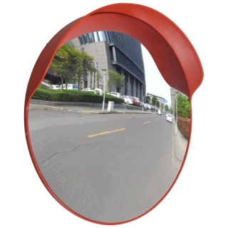 Convex Traffic Mirror PC Plastic Orange 60 cm Outdoor (141681)