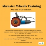 Abrasive Wheels course in Dublin 12 in Polish and English language