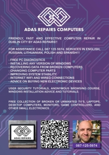 Fast and friendly Computer repair services