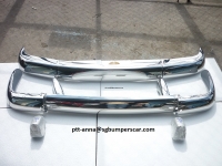 1962 for Volvo Amazon Kombi 122 Stainless Steel Bumpers