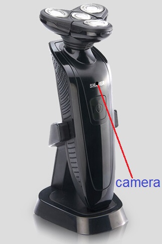 Shaver Camera HD 1080P Spy Shaver Hidden Camera Remote Control ON/OFF And Motion ...