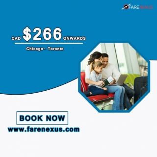 Return flight Chicago- Toronto $266